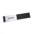 SECO Door Sign "Vacant/In Use" -  10" x 2" - Aluminum-Vacant/In Use