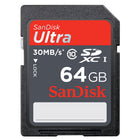 Sandisk SD Card, SDHC UHS-I - 64GB-SD Card