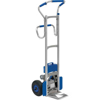 Wesco Liftkar Aluminum Stair Climbing Hand Trucks, Aluminum, Ergo, 375lbs (274148)-Handle Type: Ergo