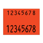 Garvey Labels for Garvey 2216 Pricing Gun - 2-Line - Red - 3 Rolls of 1000 Labels (098619)-Dimensions:  4.33"L x 7.68"W x 2.17"H