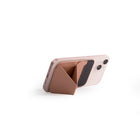 MOFT Snap-On Magnetic MagSafe Compatible Phone Wallet Stand for iPhone - Nude-Premium vegan nude leather