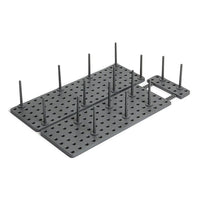Umbra Peggy Drawer Organizer, Set of 2, Grey-Drawer organizer
