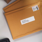DYMO LabelWriter Self-Adhesive White Mailing Address Labels, 1-1/8" x 3-1/2" - 2 Rolls of 260 (520 Total)DYMO LabelWriter Self-Adhesive White Mailing Address Labels, 1-1/8" x 3-1/2" - 2 Rolls of 260 (520 Total)-520 labels for lasting convenience