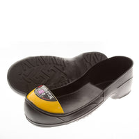 Impacto Turbotoe Steel Toe Cap Overshoe, Medium Yellow Toe-Fits tightly over existing shoes providing a solid protecting steel toe cap