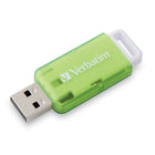 Verbatim SeaGlass 64 GB USB 3.2 Gen 1 Flash Drive - Green/Grey - 2 Pack-USB-A, USB 2.0