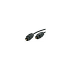 StarTech THINTOS10 10' Toslink Male to Male Audio Cable-Toslink Male connectors for establishing a seamless connection