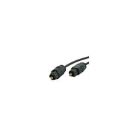 StarTech THINTOS10 10' Toslink Male to Male Audio Cable-Toslink Male connectors for establishing a seamless connection