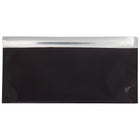 JAM Paper #10 Foil Envelopes with Self Adhesive Closure, 4 1/8 x 9.5, Black, 100 Pack (01327704B)-Opening: booklet