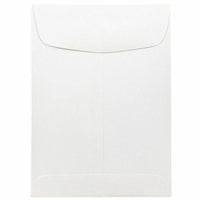 JAM Paper 5.5" x 7.5" Open End Catalog Envelopes - White - 50 Pack -Colour: White 