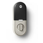 Nest x Yale Lock (Satin Nickel) with Nest Connect-When the Nest x Yale Lock is connected to the Nest app, you can unlock your door from your phone. Create passcodes for family, guests and people you trust. Get alerts whenever someone unlocks and locks the door. And when Nest knows you re away, your door can lock automatically.