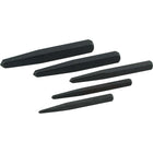 Gray Tools 5 Piece Straight Type, Screw Extractor Set-Contains extractors for screws, stud or bolt sizes: 1 1/4", 2 3/8", 3 7/16", 4 1/2" and 5 5/8".