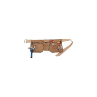 Kuny's Leather Carp. Apron C/W 5 Pockets (Nail Pockets) (AP-625)-Colour: Tan