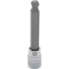 Dynamic Tools 3/8" Drive Metric Hex Head, 5mm Long Ball Nose, Chrome Finish Socket-Size: 5 mm