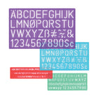 Staedtler Lettering Guide-4 piece set
