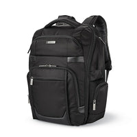 Samsonite Tectonic 2 Sweetwater Backpack - 17" - Black-Black, Constructed of durable nylon dobby fabric.