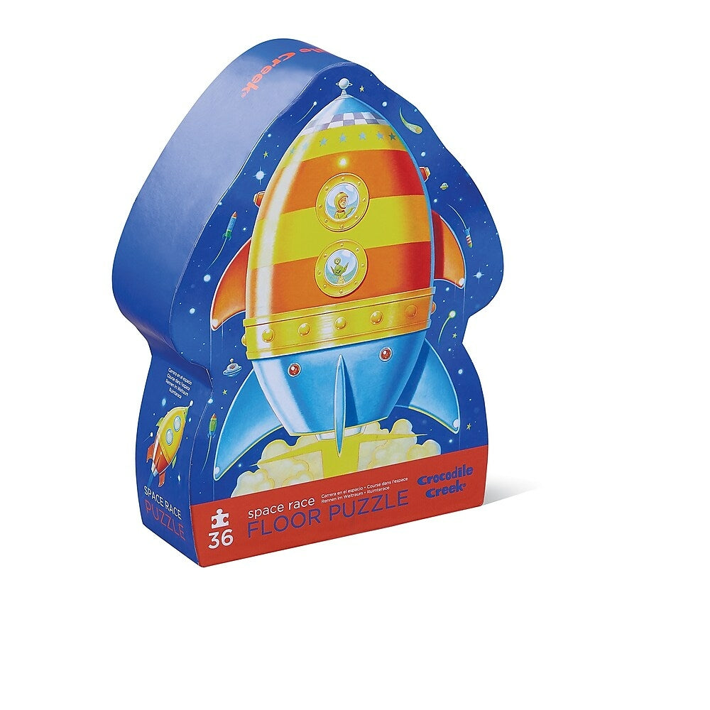 Crocodile Creek Space Race Observational Floor Puzzle - 36 Pieces