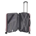 Nicci Grove 24" Hardside Check-in Luggage - Dusty Pink-Integrated High quality combination lock on all sizes