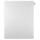Mark Maker Legal Tabs - Letter Size - White - 1/15th cut - 25 tabs per package - 5 packages Pack - Number 91-White Single Tabs