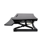 TygerClaw Ergonomic Sit-Stand Workstation (TYDS13015)-Gas spring offers smooth and even support for any height you want