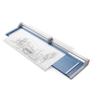 Dahle 558 51-1/8" Professional Rolling Paper Trimmer-Automatic clamp holds work securely