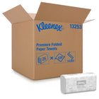Kleenex Premiere Folded Towels - Trifold Towels - with Fast-Drying Absorbency Pockets - White - 25 Pack-120 Sheets/Pack