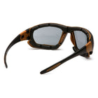 Carhartt Cartage Safety Eyewear Glasses, Grey Anti-Fog, 6 Pack-Scratch resistant polycarbonate lens with a black/tan/camo frame