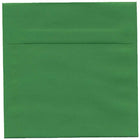 JAM Paper 6.5 x 6.5 Square Envelopes, Brite Hue Green Recycled, 50 Pack (2792279I)-Green recycled envelope