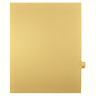 Mark Maker Legal Tabs - Letter Size - Buff - 1/25th cut - 25 tabs per package - 5 packages Pack - Number 93-Buff Single Tabs