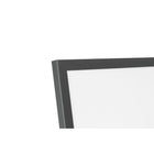 Archyi Curvo Collection Easel - 29" x 72" - Anthracite-Magnetic Whiteboard with ceramic steel