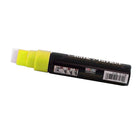 Marvy Uchida Jumbo-Point Liquid Chalk Markers - Erasable - Dustless - Neon Yellow - 2 Pack-Marker Tip: Jumbo Point (16mm)