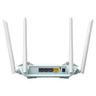 D-Link R15 AX1500 Dual Band Wi-Fi Smart Router - White-Supports WPA, WPA2, and the latest WPA3 Wi-fi Security