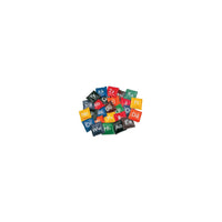 Champion Sports Alphabet Bean Bags, Assorted Colours, 26/Pack (CHSAB55)-5" Bags