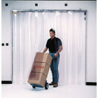 Kleton Strip Curtain Doors, 5' x 8' Door Opening, 8" Strip Width, 0.080" Strip Thickness-Door Height: 8'