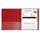 C-Line Classroom Connector School-To-Home Folders, Red, 25/Pack (CLI32004)-Red, Made of durable acid free polypropylene
