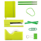 JAM Paper Complete Desk Kit, Green (338756Cgr)-Green