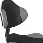 Xtech Modern Cloth Office Chair - Black/Grey-Recommended for intensive use 6-8 hours per day