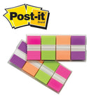 Post-it Flags 680-PGOP2, 0.94" x 1.7" Blue, Purple, Green, Orange, 80 Pack-Easily call-out or colour-code important information
Sticks securely, removes cleanly
Repositionable
Eye-catching colours
Dispenser fits inside your briefcase, purse or backpack
Assorted bright colours
