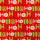 JAM Paper Wide Gift Wrap - Christmas Wrapping Paper - 40 Sq Ft - Ho-Ho-Holographic-Quantity: Sold Individually