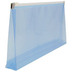 JAM Paper #10 Plastic Envelopes with Zip Closure, 5 x 10, Blue Poly, 108 Pack (921Z1BUB)-Size: 4-3/4" x 9-1/2"