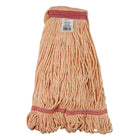 Johnny Vac Synthetic String Mop Replacement Head - Medium - Orange-20oz