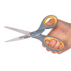 Westcott 8" Titanium Bonded Straight Scissors-Adjustable pivot to set blade tension for optimal performance