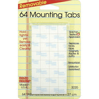 Miller Studio Magic Mounts Mounting Tabs, 768 Pack (MIL3220)-Remove cleanly without damaging walls