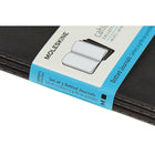 Moleskine Cahier Dotted Soft Cover Journal with Pocket, Black, 3.5" x 5.5"-Acid Free Ivory coloured paper