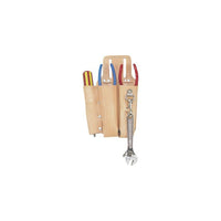 Kuny's Leather 3 Way Lineman Tool Pouch, Beige (PL-29)-Material: Leather