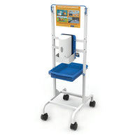 Copernicus Single Student Hand Sanitizer Station - Base Model-Sturdy metal frame that is easily wiped down