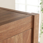 Sauder - 429511 Cannery Bridge 60" Desktop Hutch - Sindoori Mango-Storage compartments hold binders, books, and more.