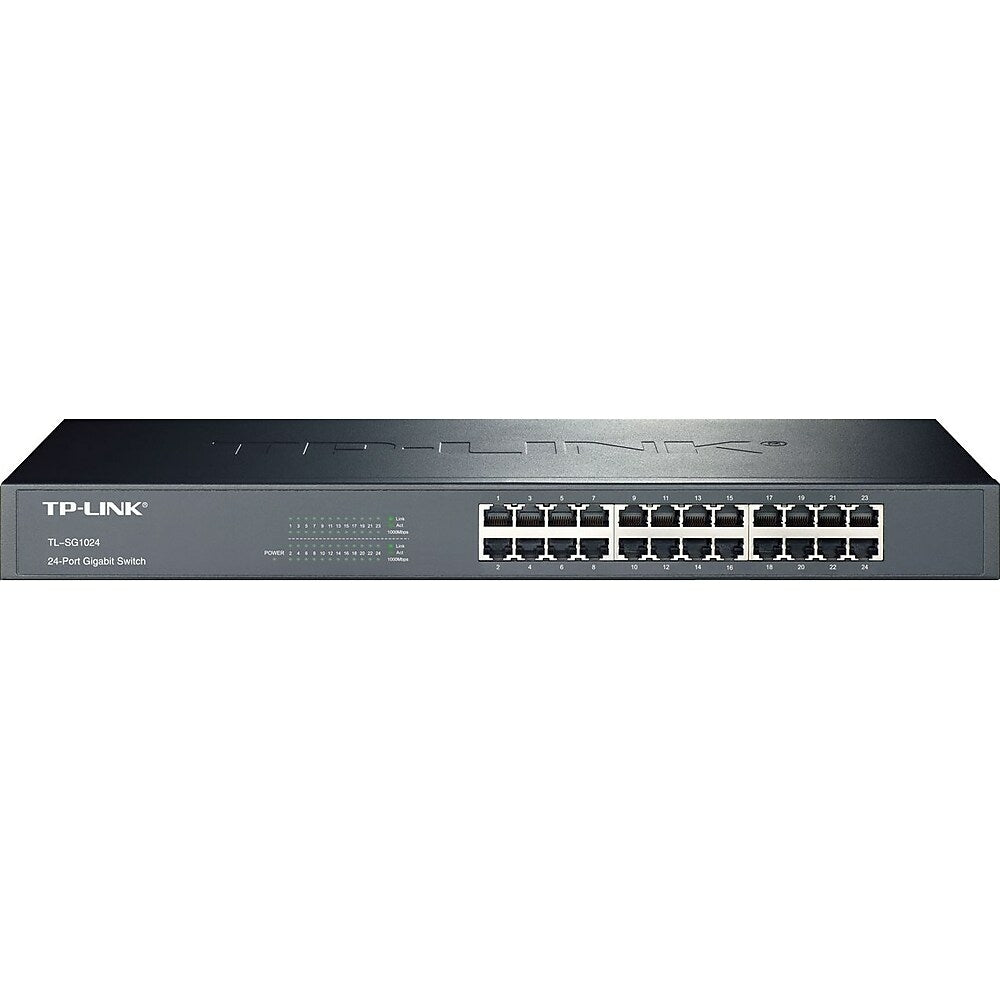 TP-LINK 24-Port Gigabit Rackmount Switch (TL-SG1024) | staples.ca
