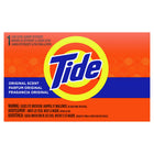 Tide Powder Detergent For Vending Machines 51 Gr, 156 Pack-Ultra coin vend laundry detergent with WearCare helps cotton threads stay strong
