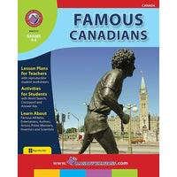 eBook: Famous Canadians - (PDF version - 1-User Download) - ISBN 978-1-55319-439-2 - Grade 4 - 6-You will receive two emails: one confirming your entire order, and one with a "Download Software" buttonYou can download immediately or return to your email to download later