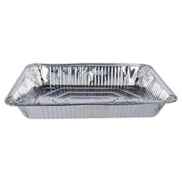 Luciano Full Size Aluminum Foil Deep Pan, 20.5 x 13 inches, Silver, 36 Pieces-Dimensions: 20.5"L x 13"W in dimensions